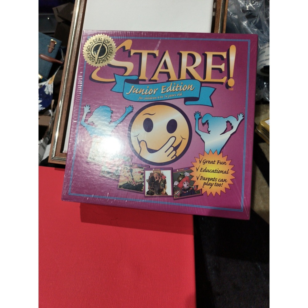 STARE! Junior Edition Family Fun Board Game –New Sealed